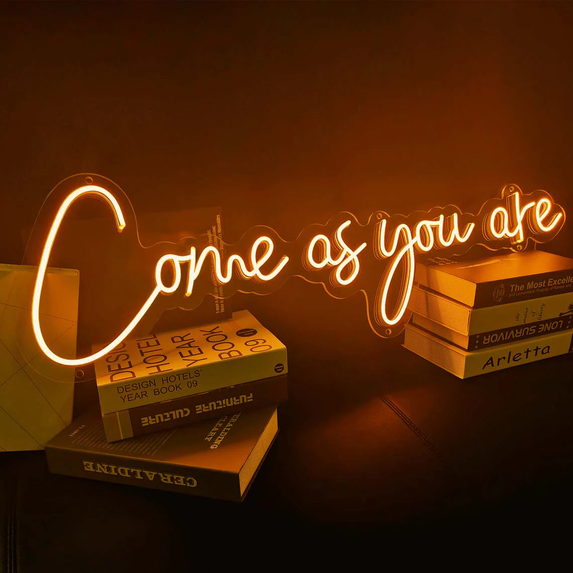 Come As You Are Neon Sign