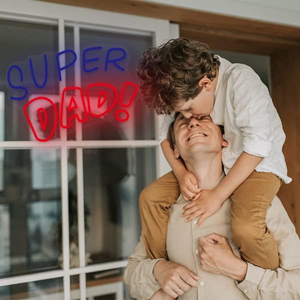 Super Dad Neon Sign Fathers Day Led Light