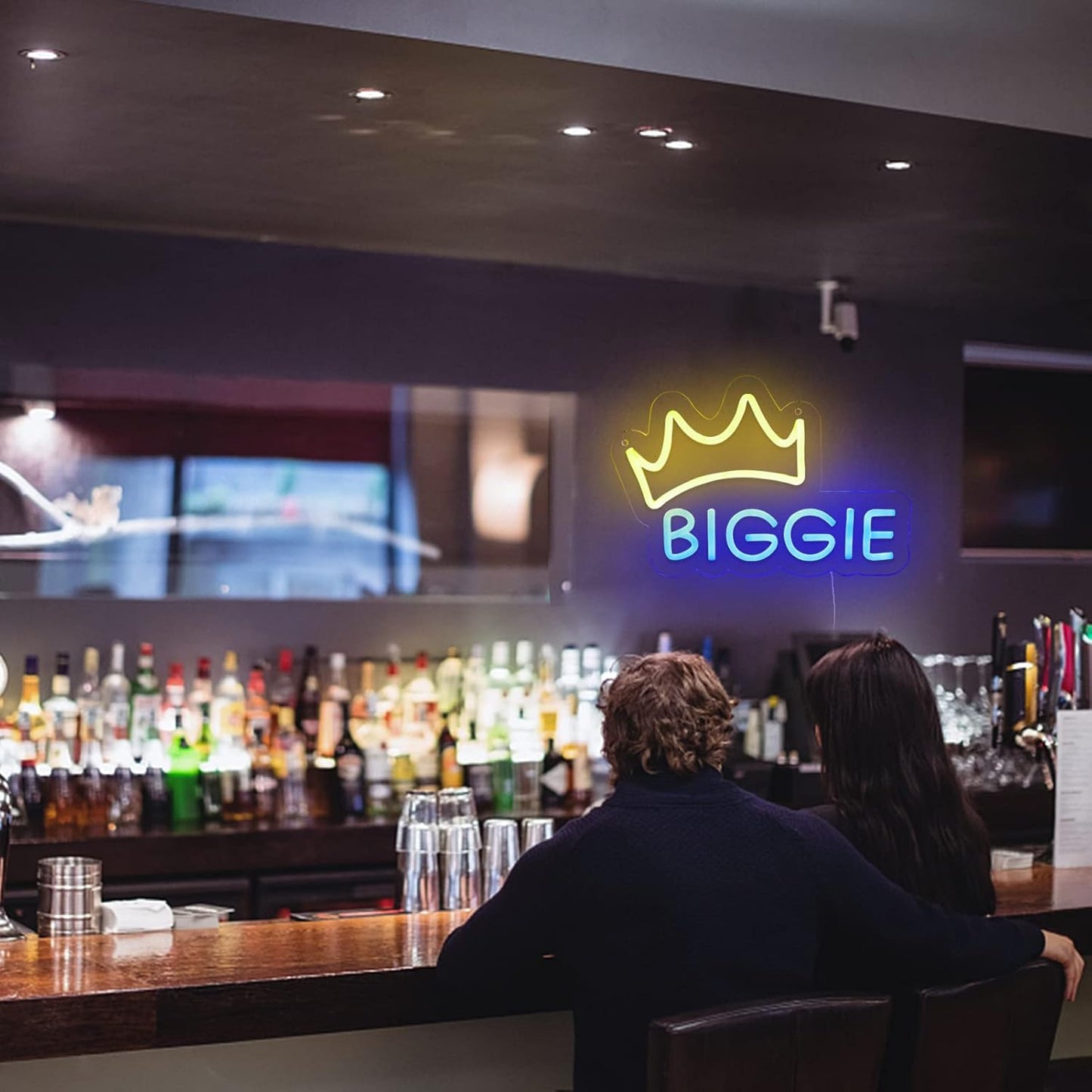 Biggie neon sign