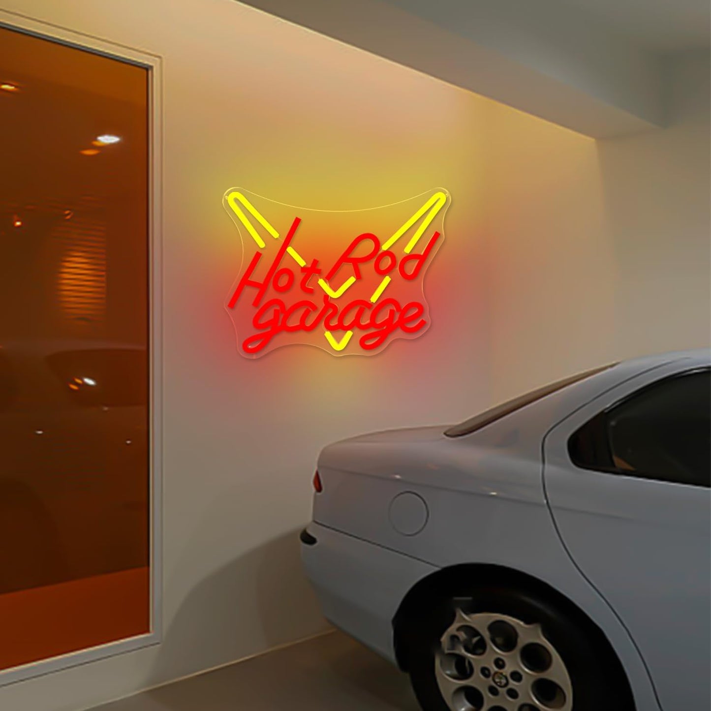 Hot Rod Garage Neon Sign