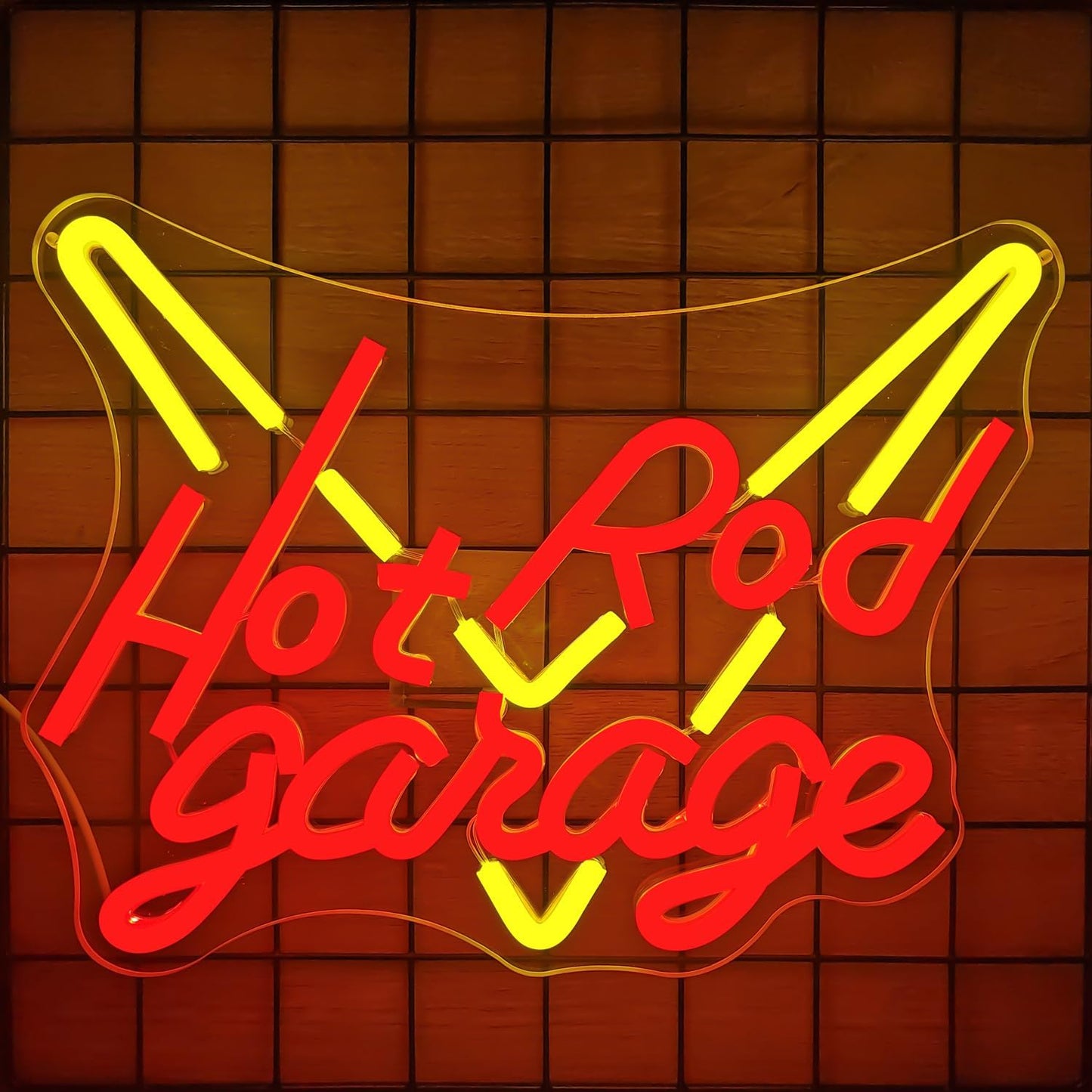 Hot Rod Garage Neon Sign