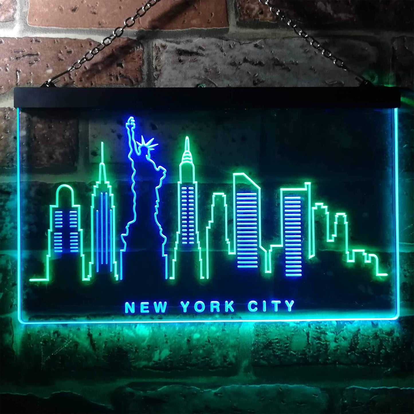 New York City Skyline Silhouette
