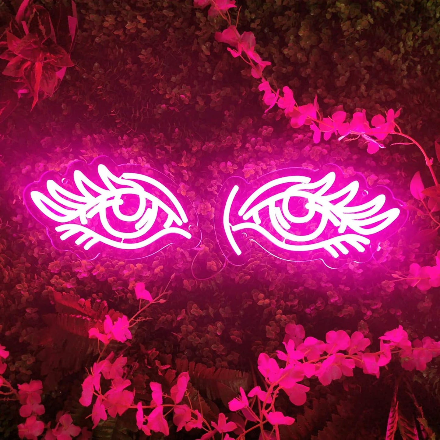 "Eyes Lashes" Neon Sign