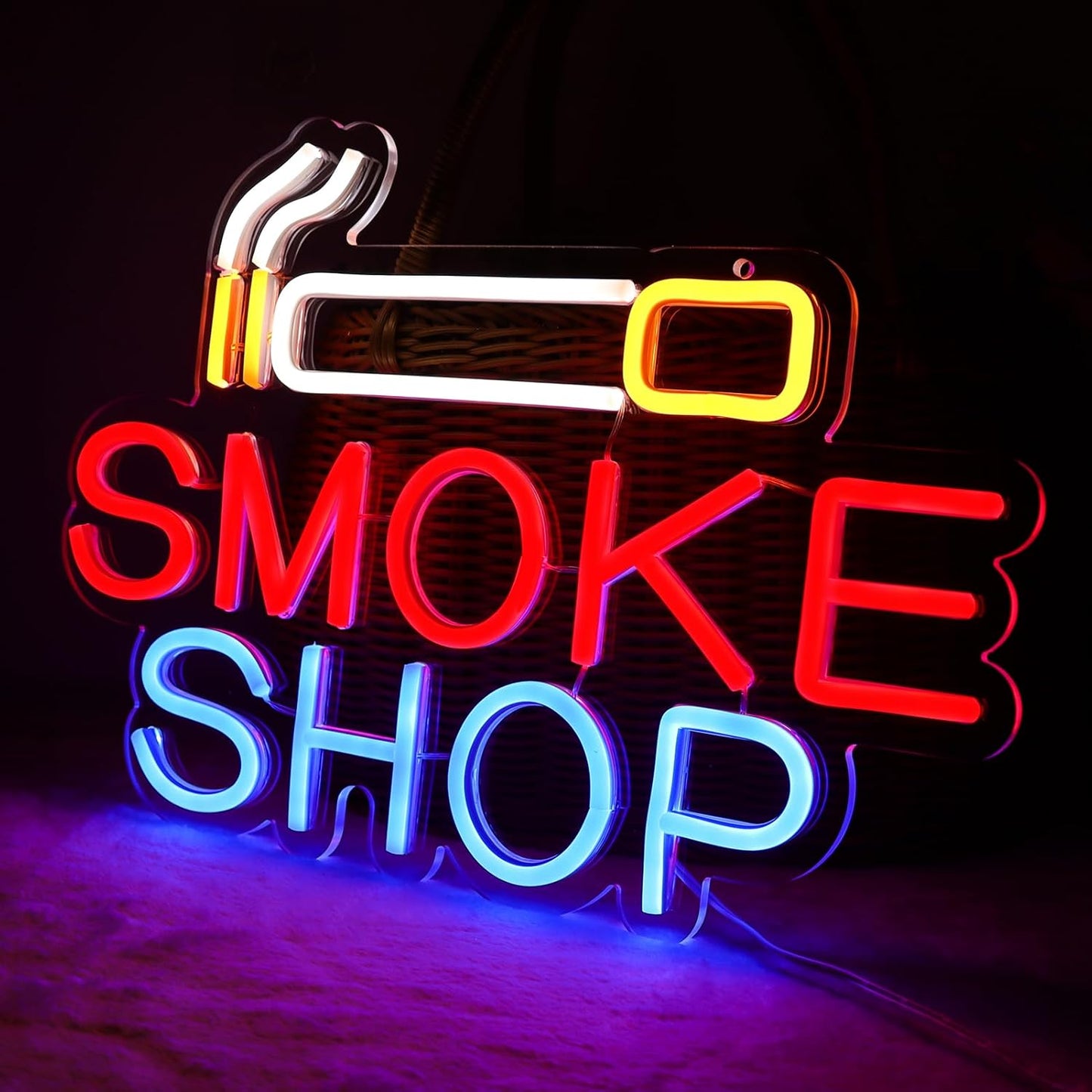 Smoke Shop Neon Signs Business Custom Led Light