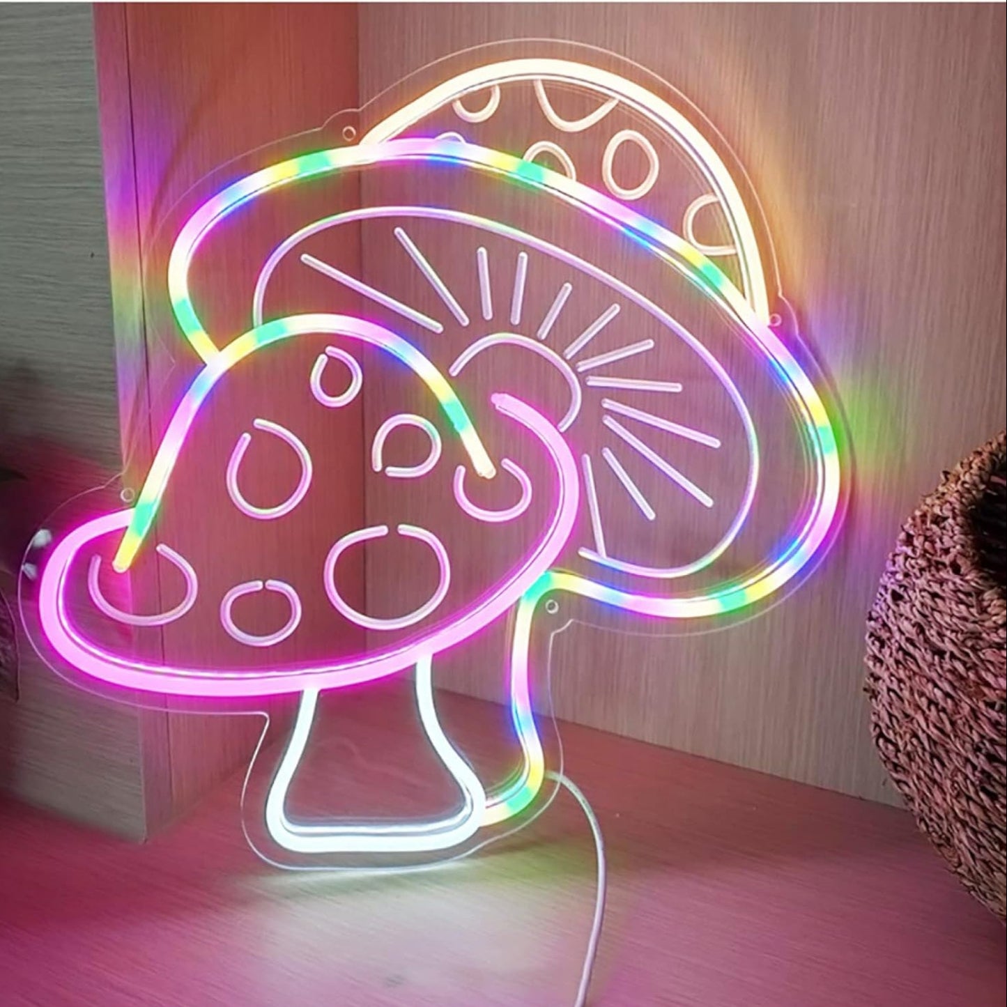 "Mushroom" Neon Sign