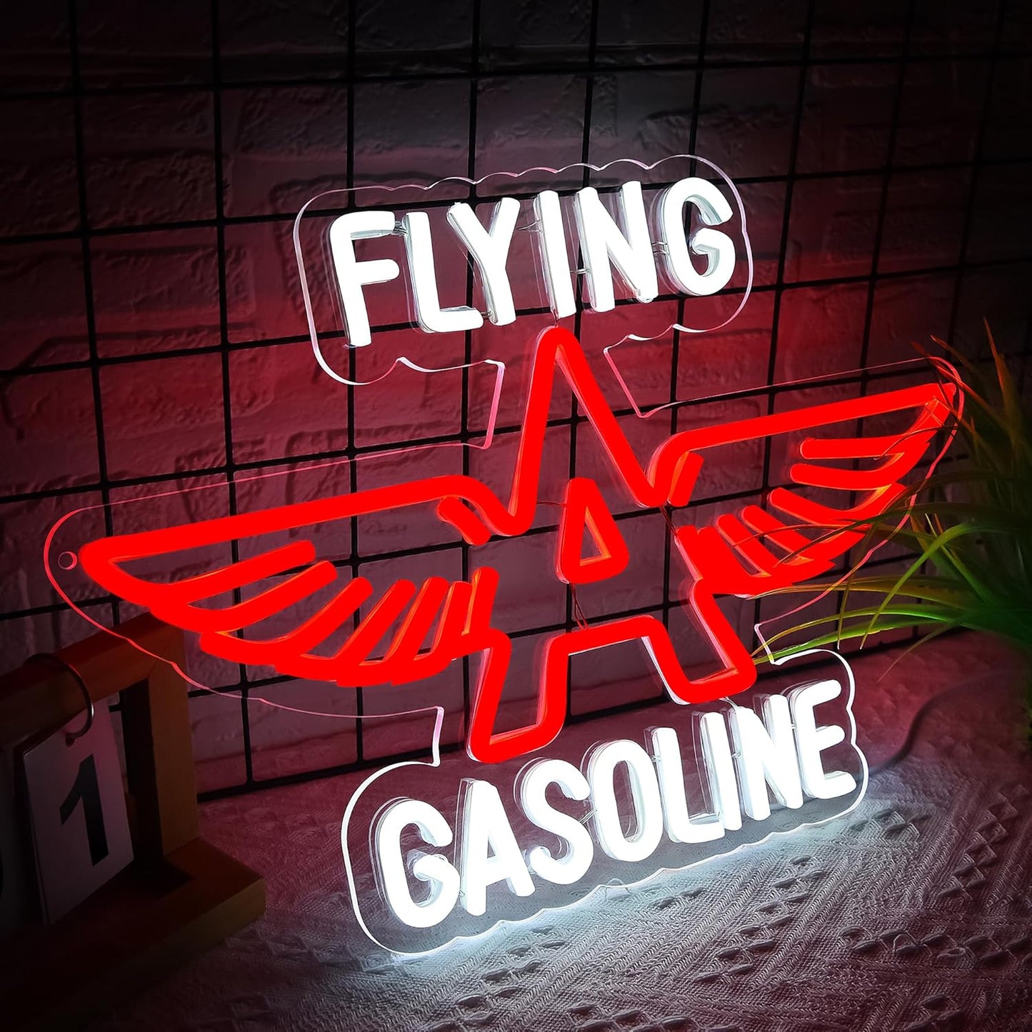 Flying A Gasoline Retro Neon Sign