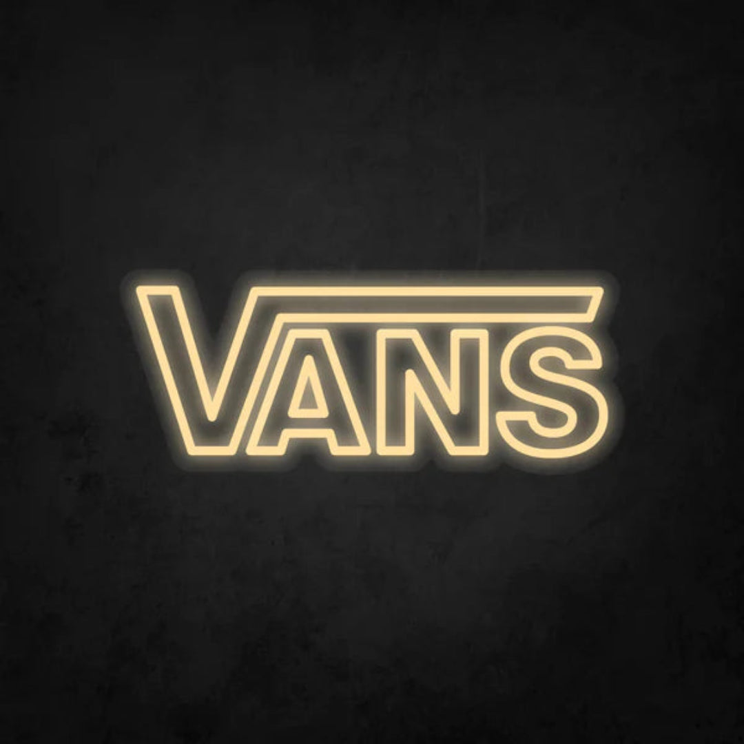 "Vans" Neon Sign