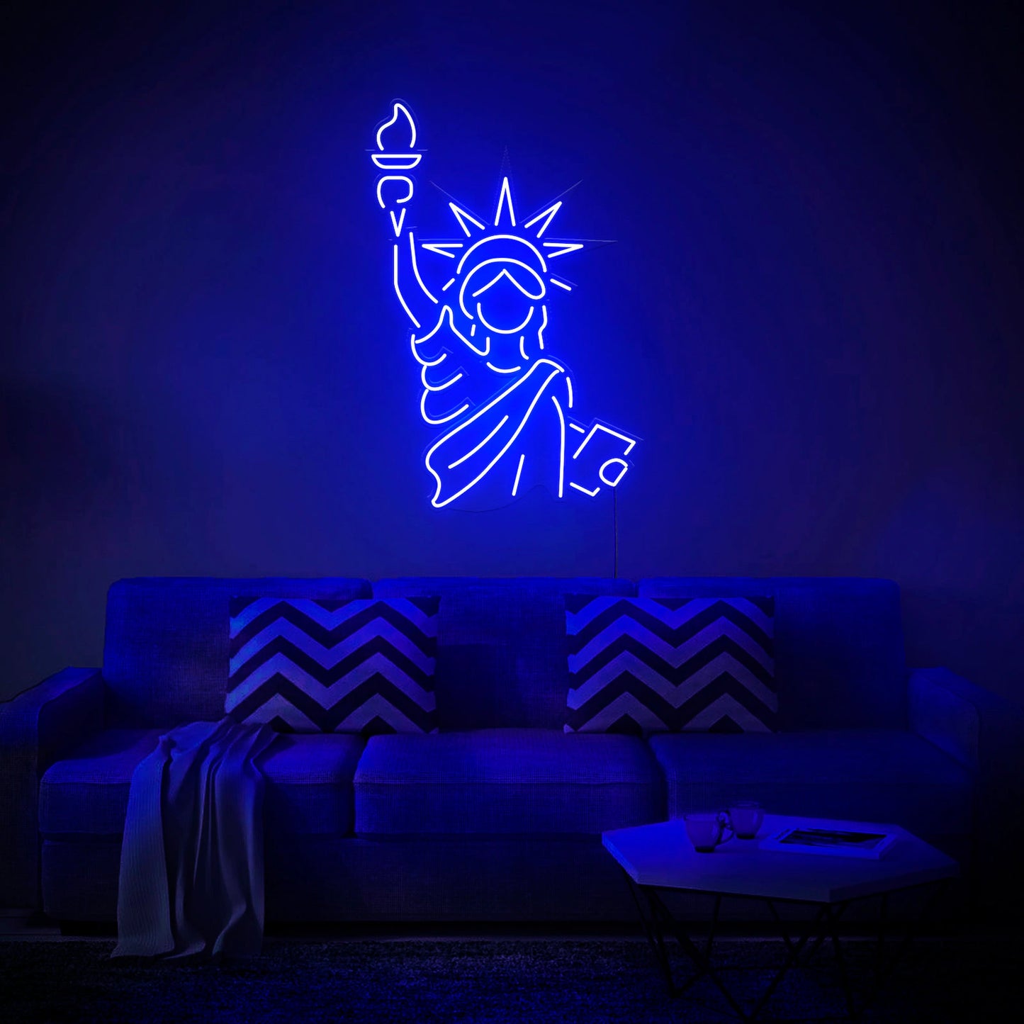 "Statue of Liberty" Neon Sign