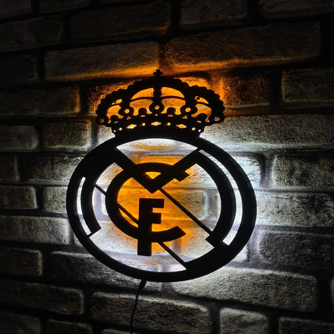 "Real Madrid Logo" Neon Sign