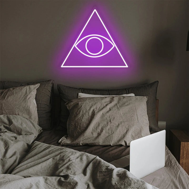 "Psychic Eye" Neon Sign