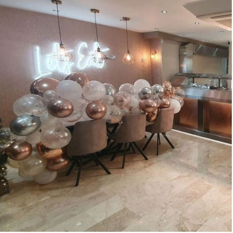 Let's Eat LED Light Sign