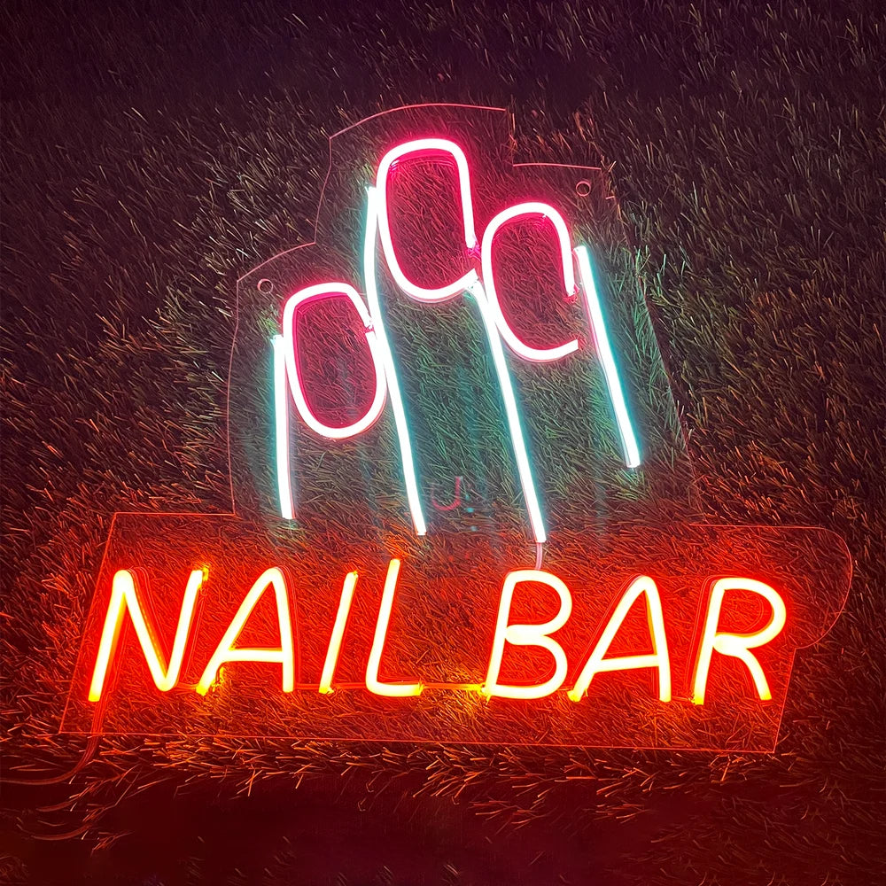 Nail Bar Neon Sign