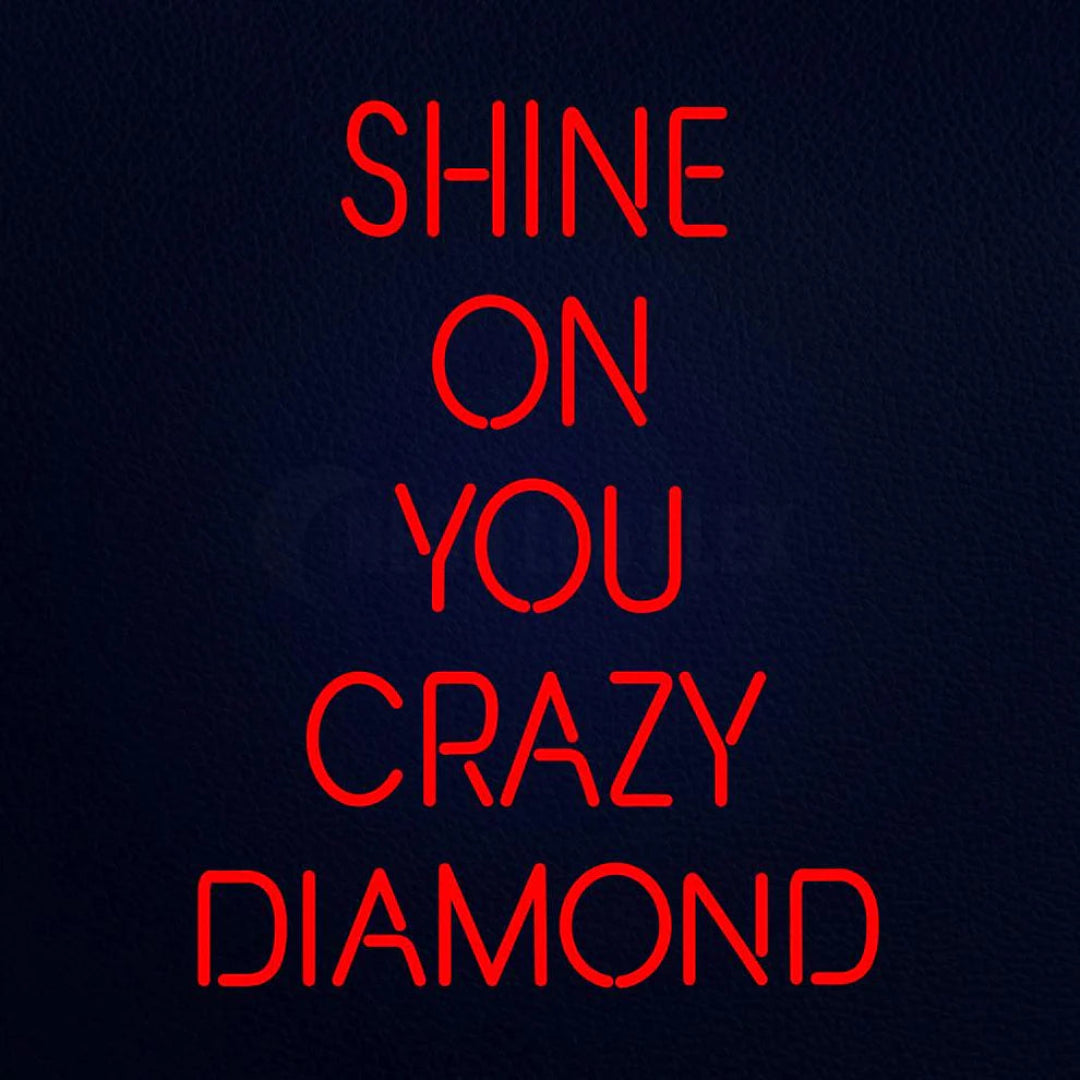 Crazy Diamond neon sign