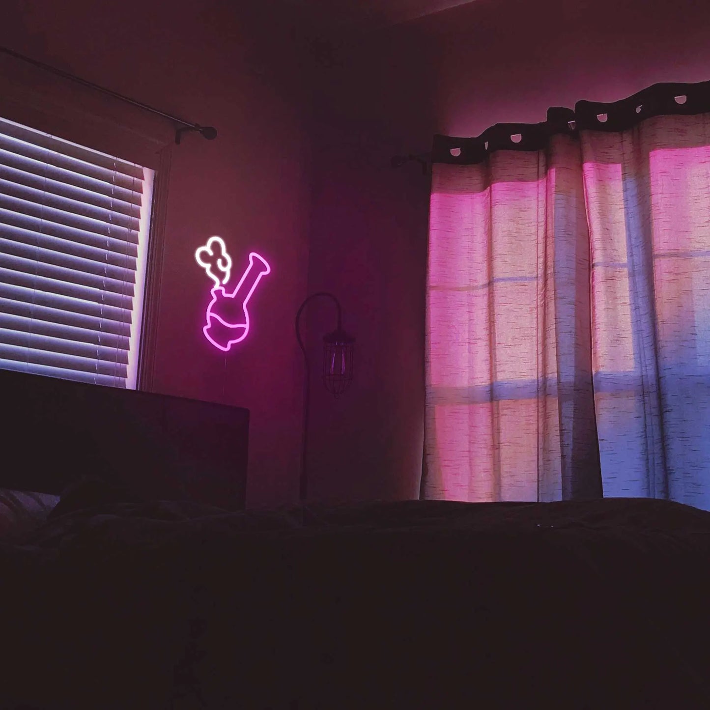 Bong Neon Sign Cannabis Neon Weed Sign Led Light