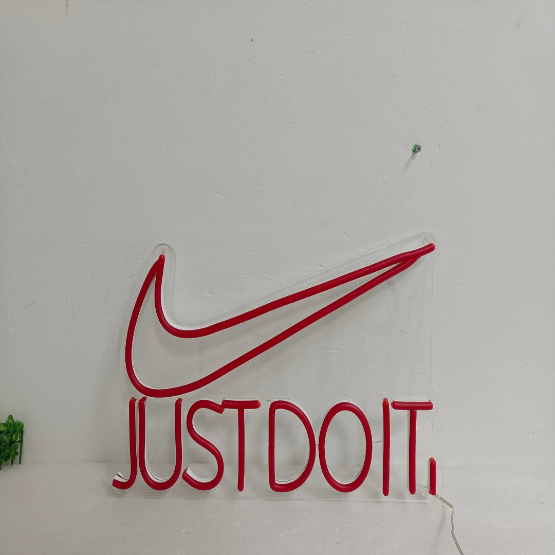 "Just do it" Neon Sign