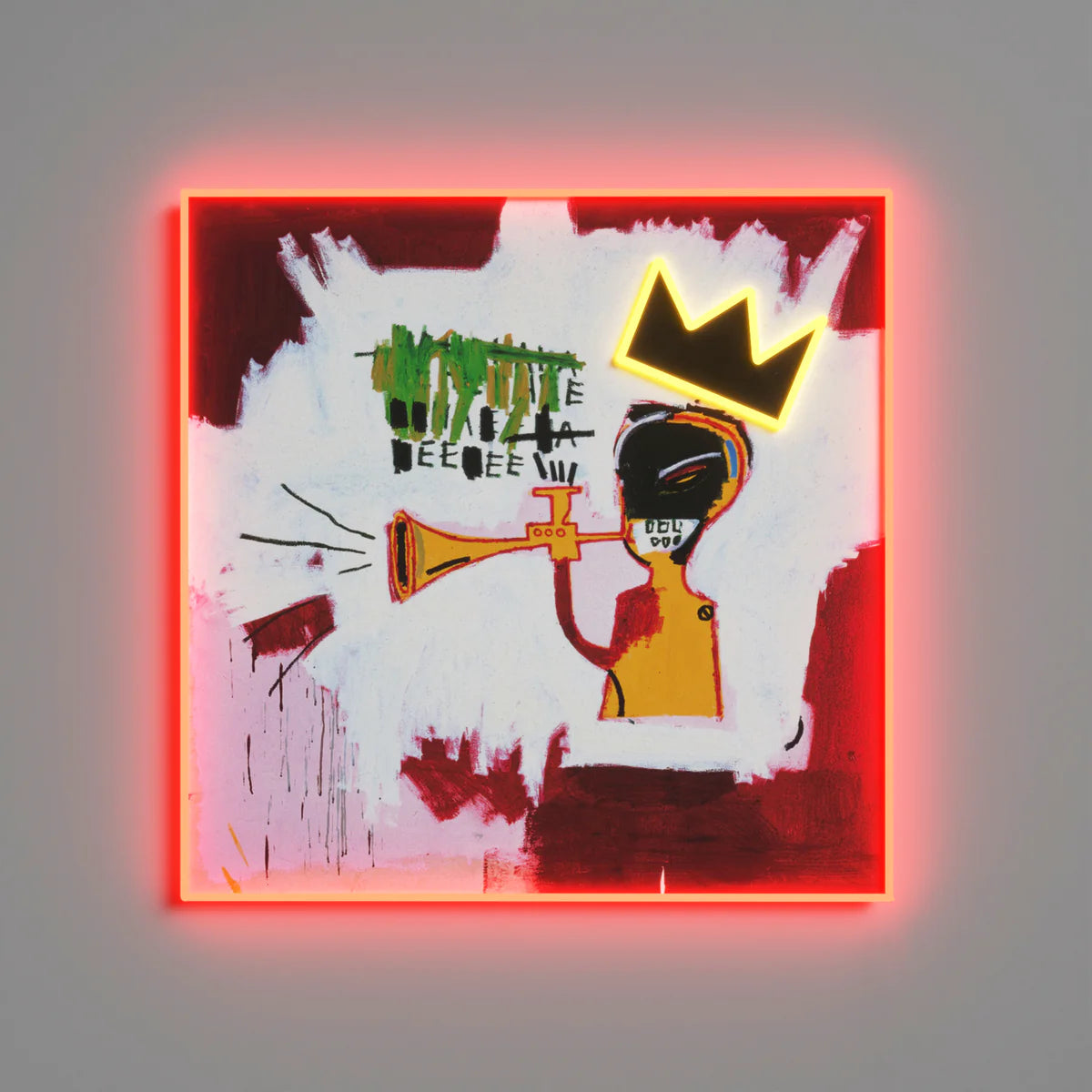 "Jean Trumpet" Neon Sign