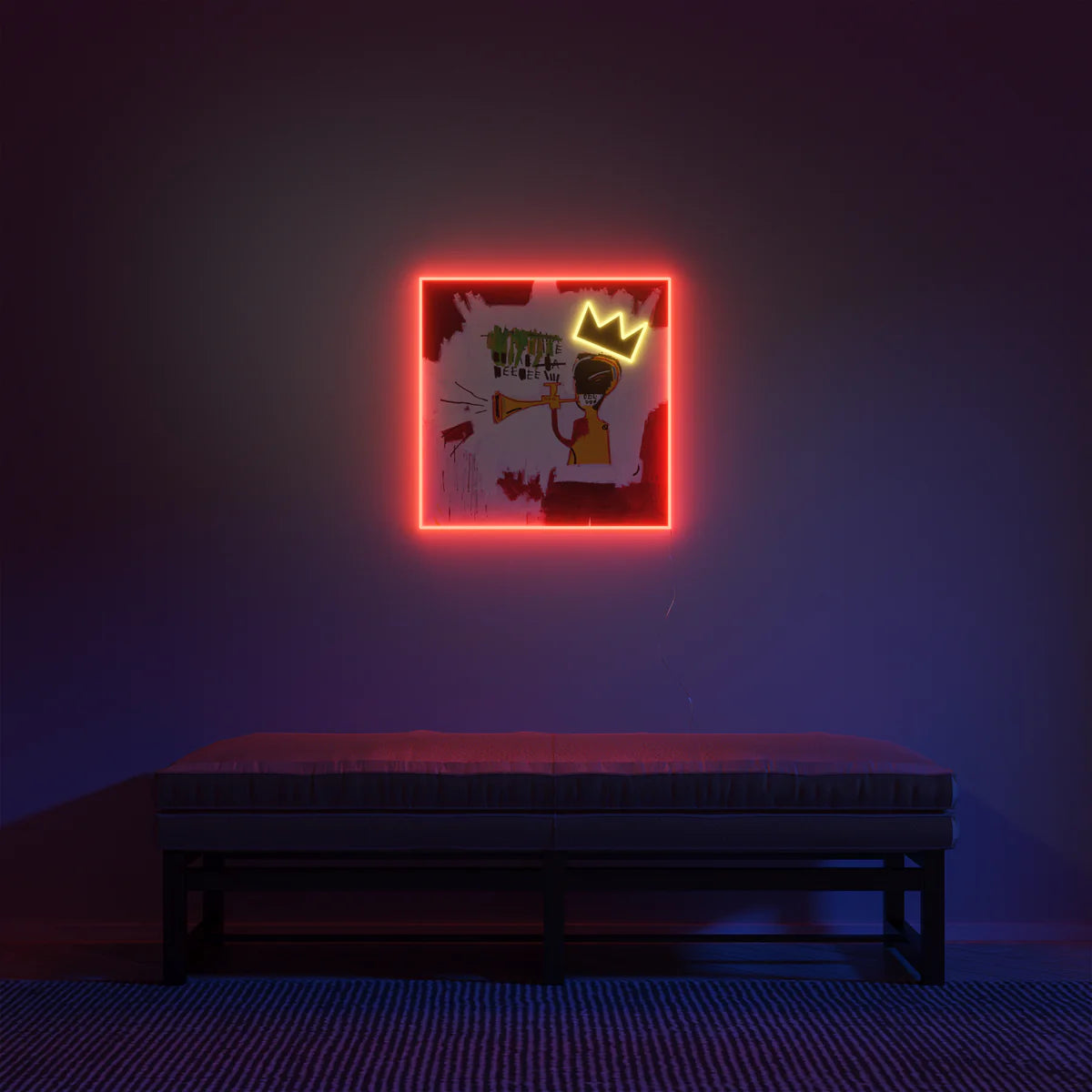 "Jean Trumpet" Neon Sign