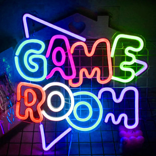 Game Room Neon Sign