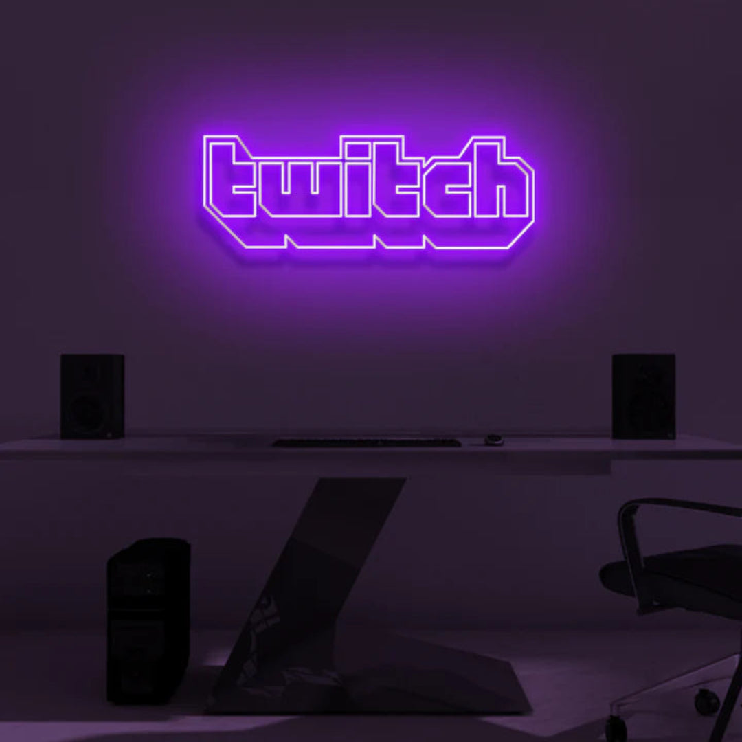 "Twitch" Neon Sign