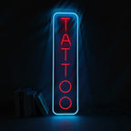 Vertical Tattoo Neon Sign Led Light