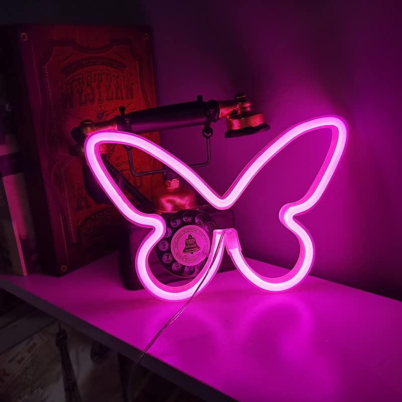 LED Butterfly Neon Sign