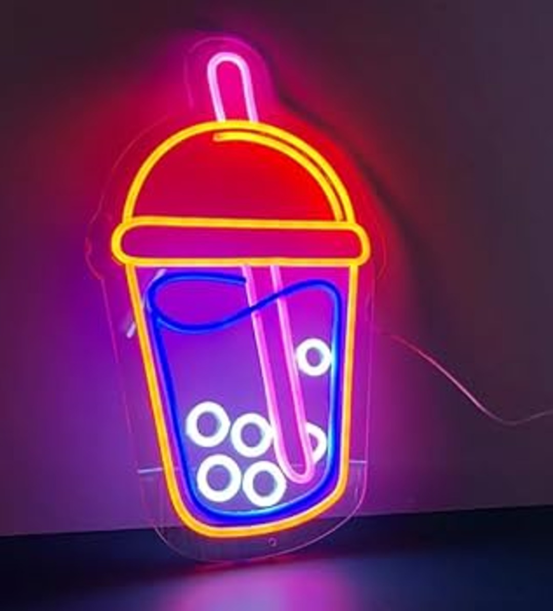 Boba Neon Sign