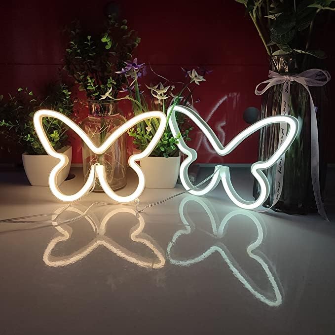 LED Butterfly Neon Sign