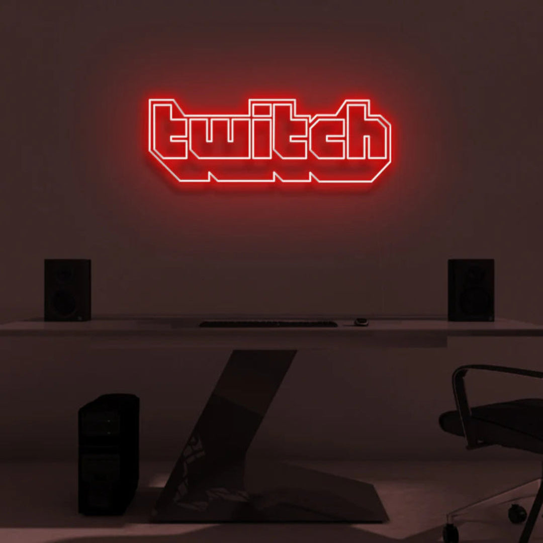 "Twitch" Neon Sign