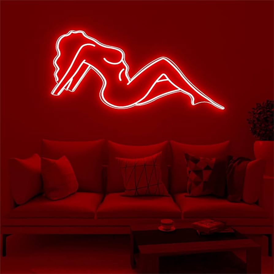 Sexy Woman Body Neon Sign