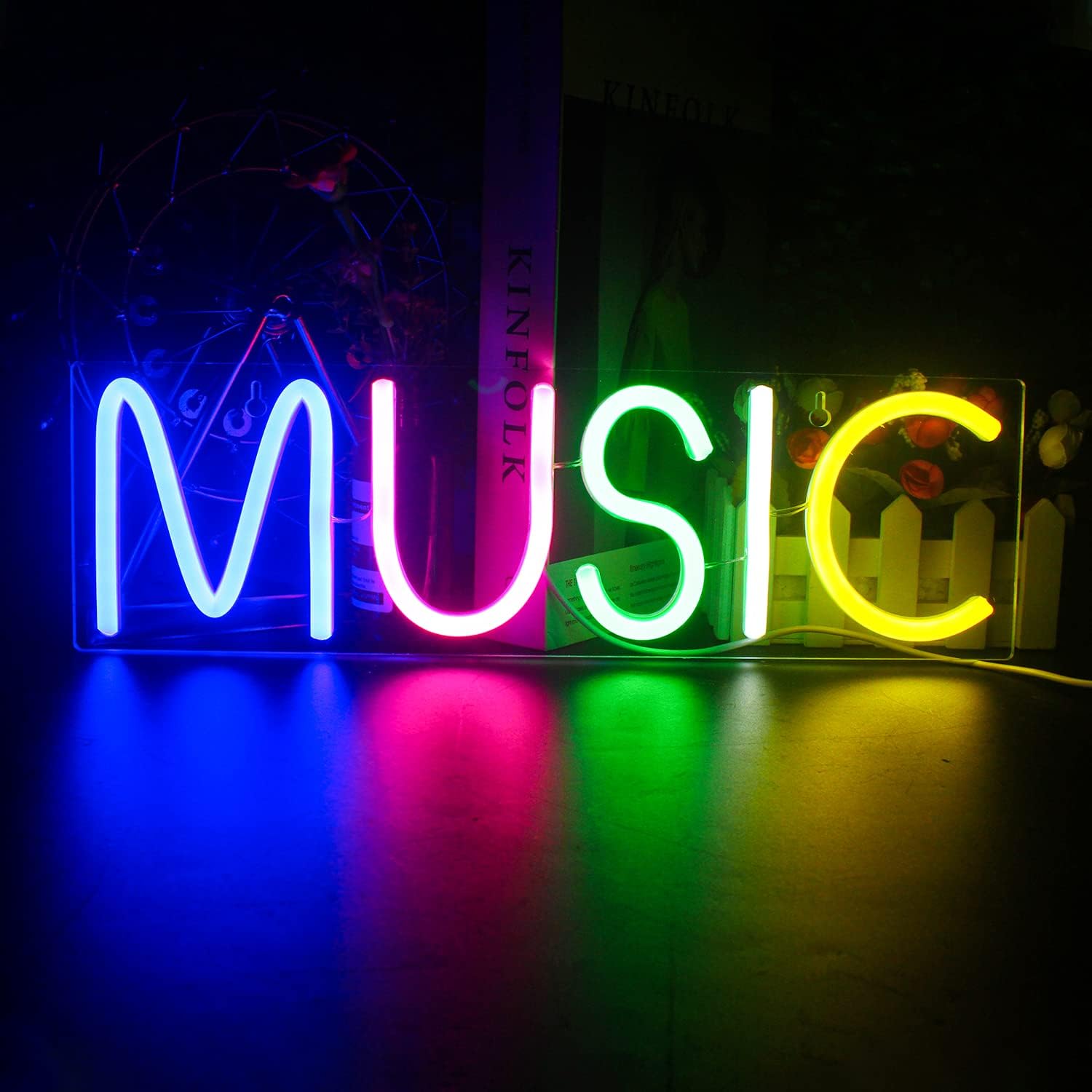 Music Class Neon Sign Big Led Light