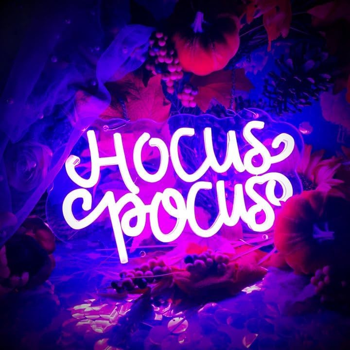 HOCUS POCUS LED Neon Sign
