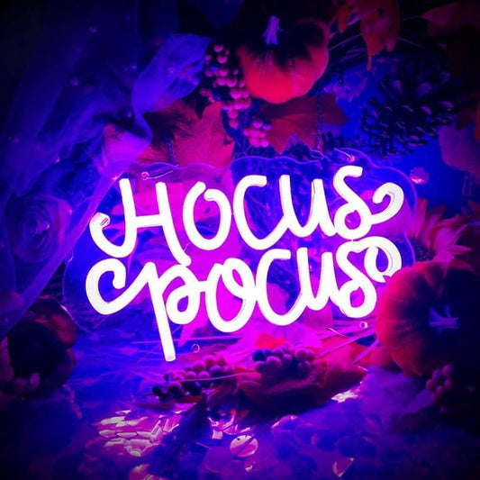HOCUS POCUS LED Neon Sign