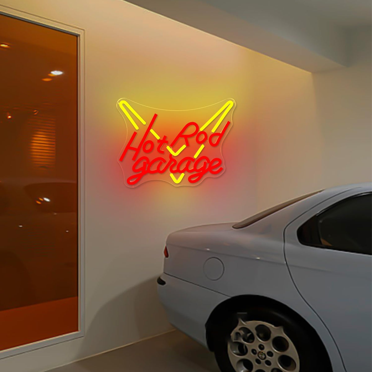Hot Rod Garage Neon Sign
