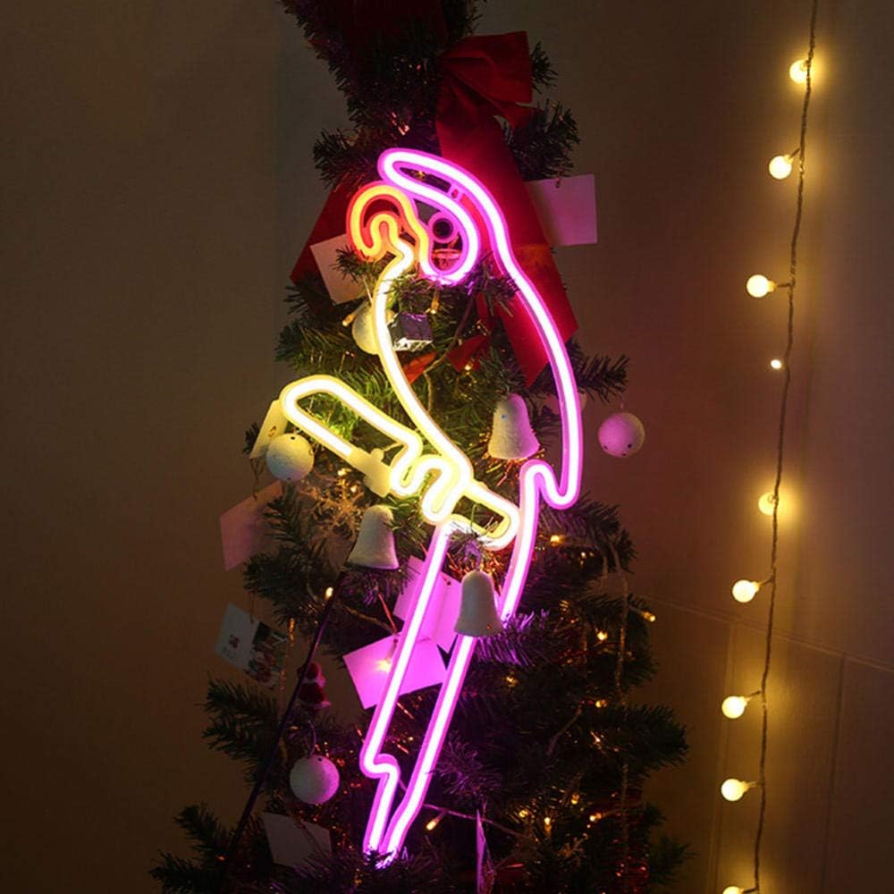 Parrot Shape Neon Lamp