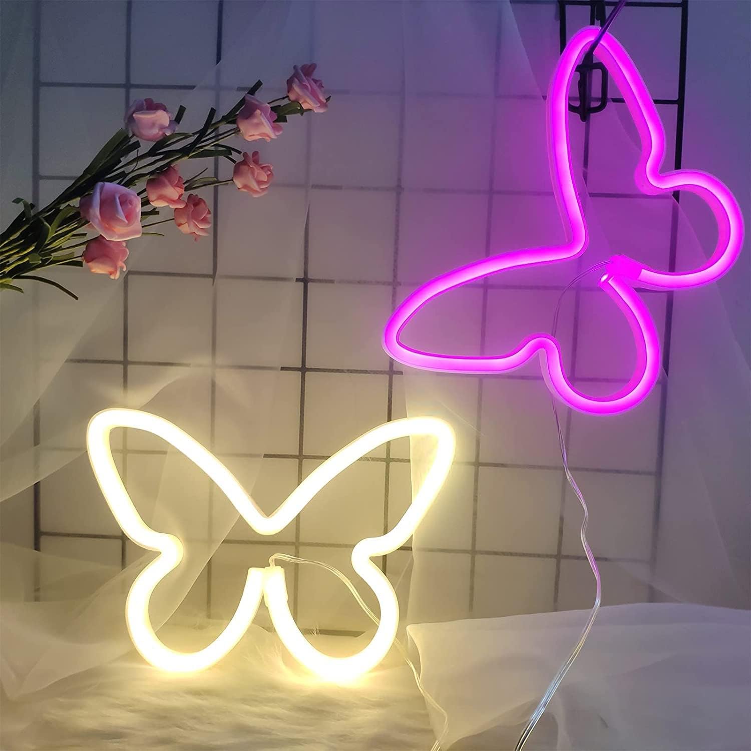 LED Butterfly Neon Sign