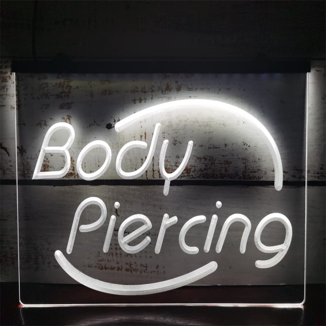 "Body Piercing" Neon Sign
