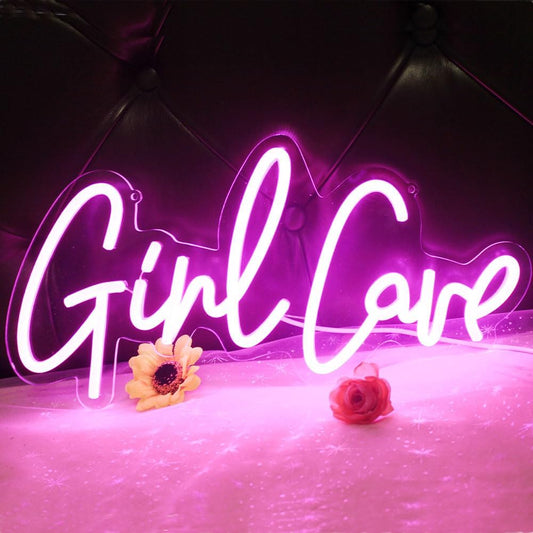 Girl Cave Neon Sign