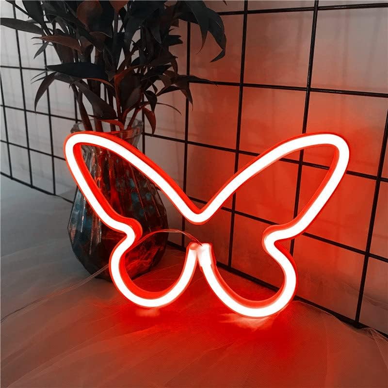 LED Butterfly Neon Sign