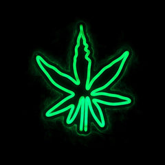 Pot Leaf Neon Sign Weed Neon Sign Marijuana Led Light