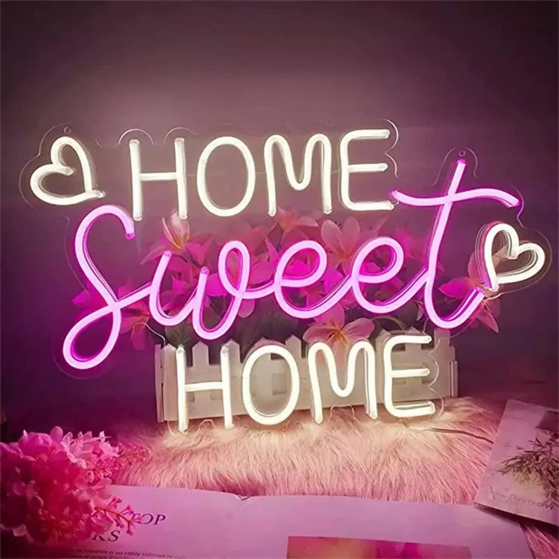 Home Sweet Home Neon Sign Decoration Led Light