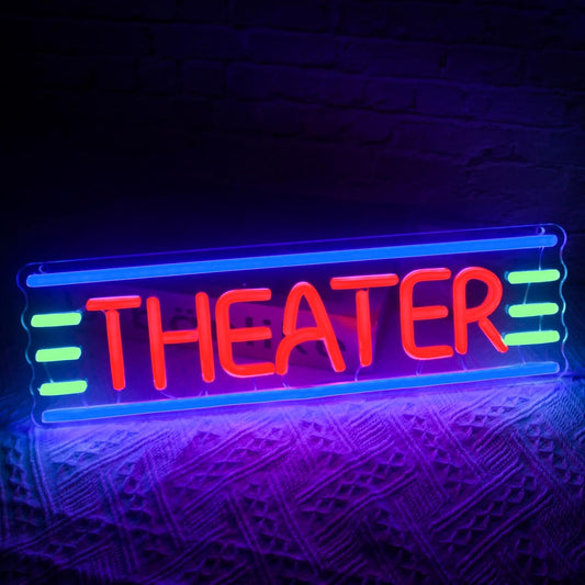 Theater Neon Sign