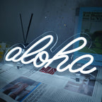 "Aloha" Neon Sign