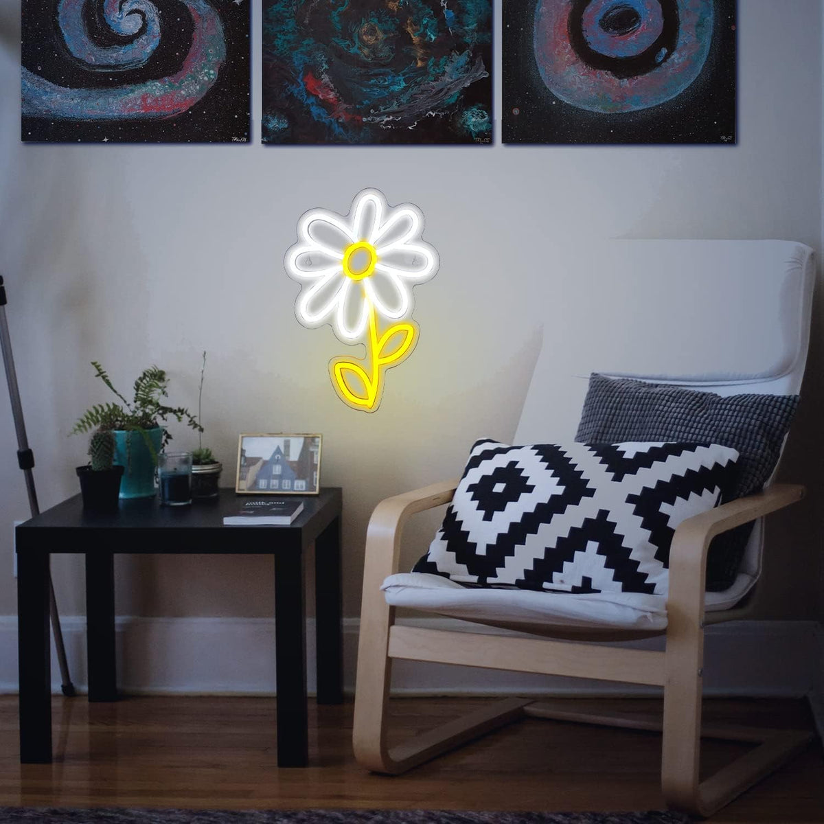 Daisy Flower Neon Sign LED Light
