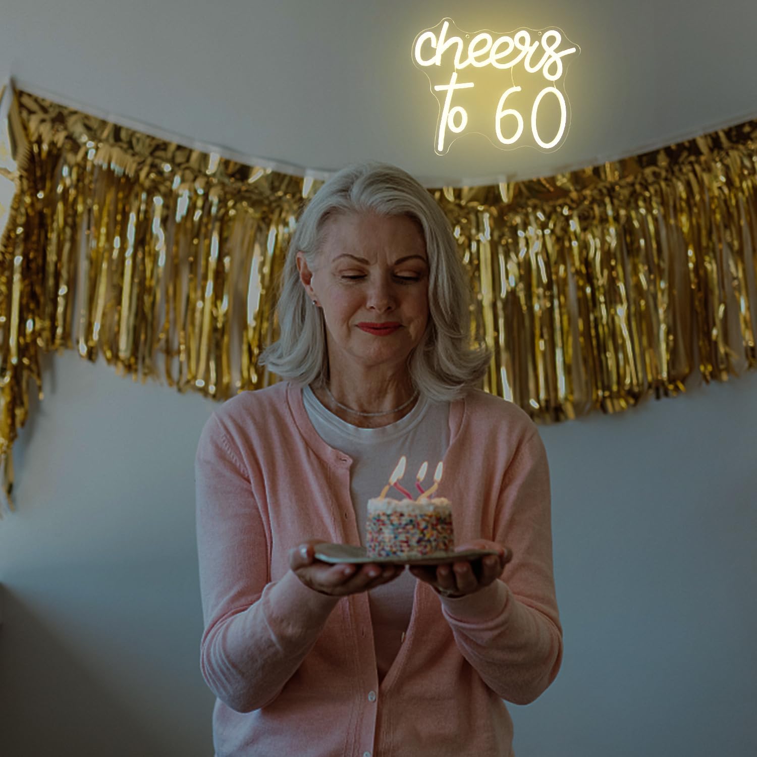 60th Birthday Neon Sign