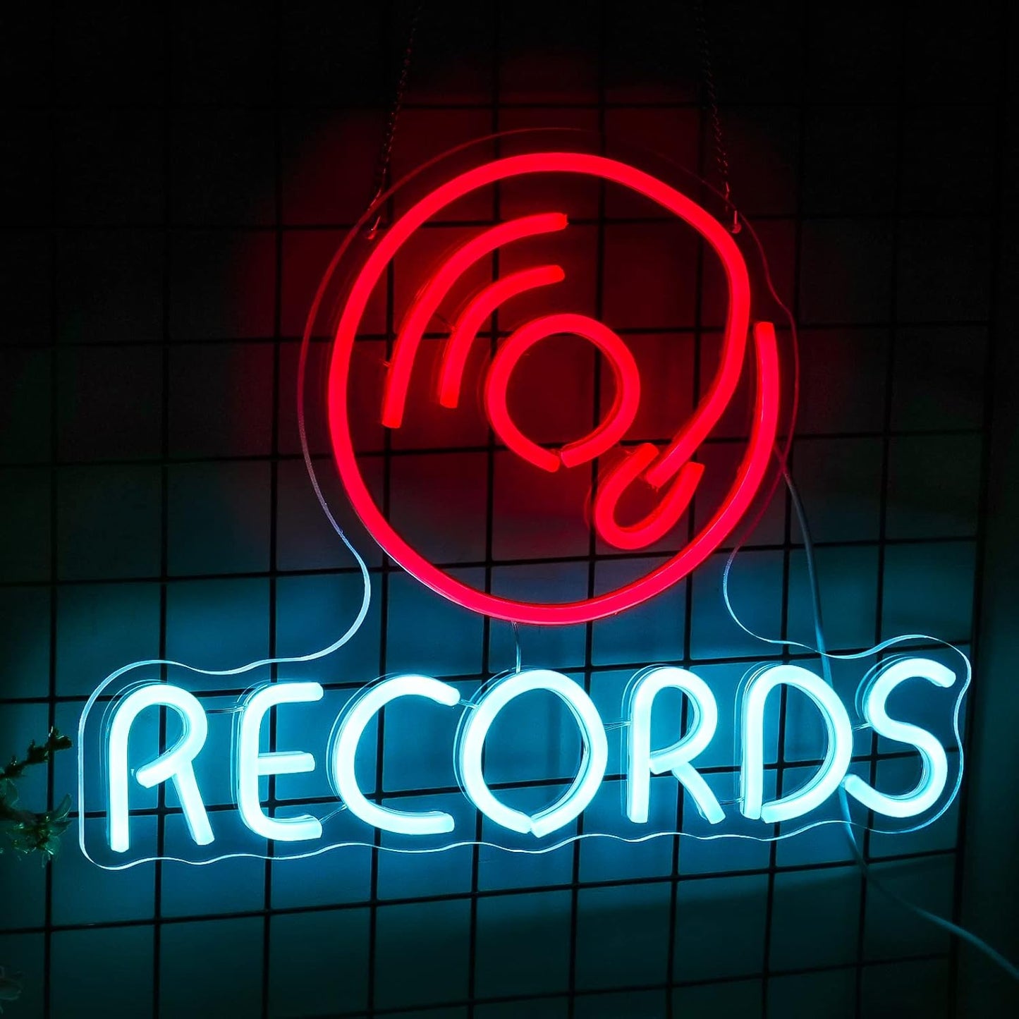 Put Record On neon sign