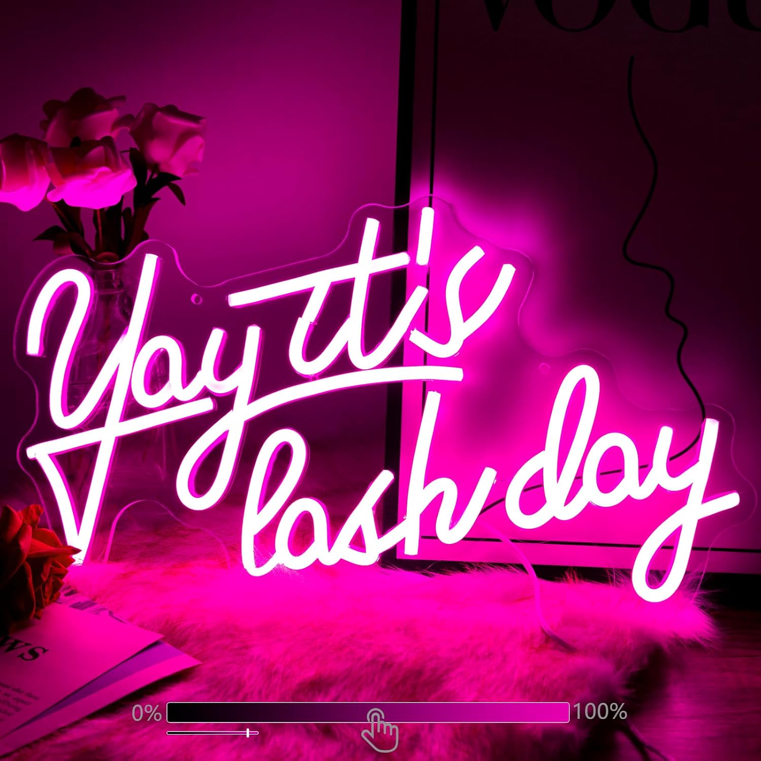 It's Lash Day Neon Sign