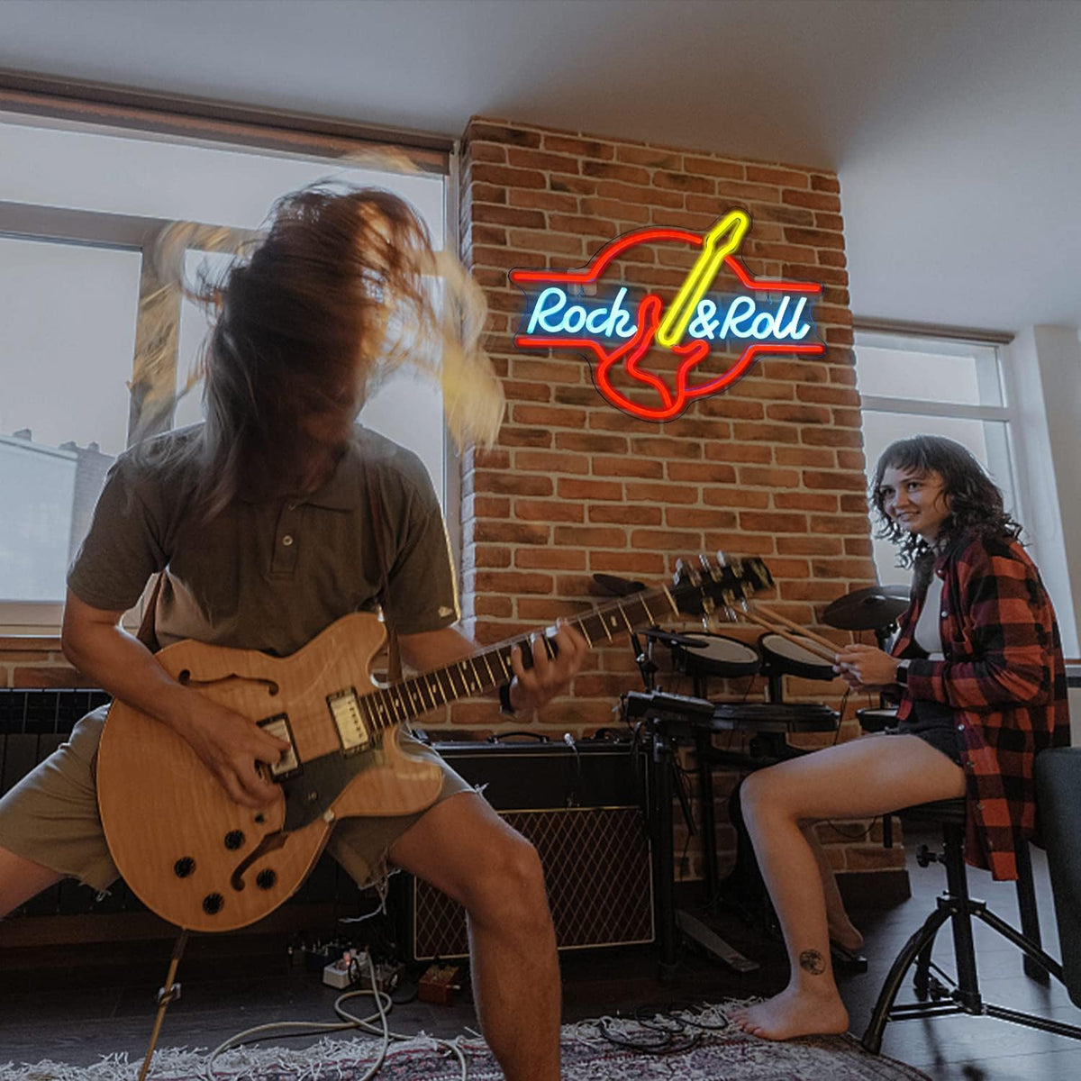 "Rock n Roll" Neon Sign