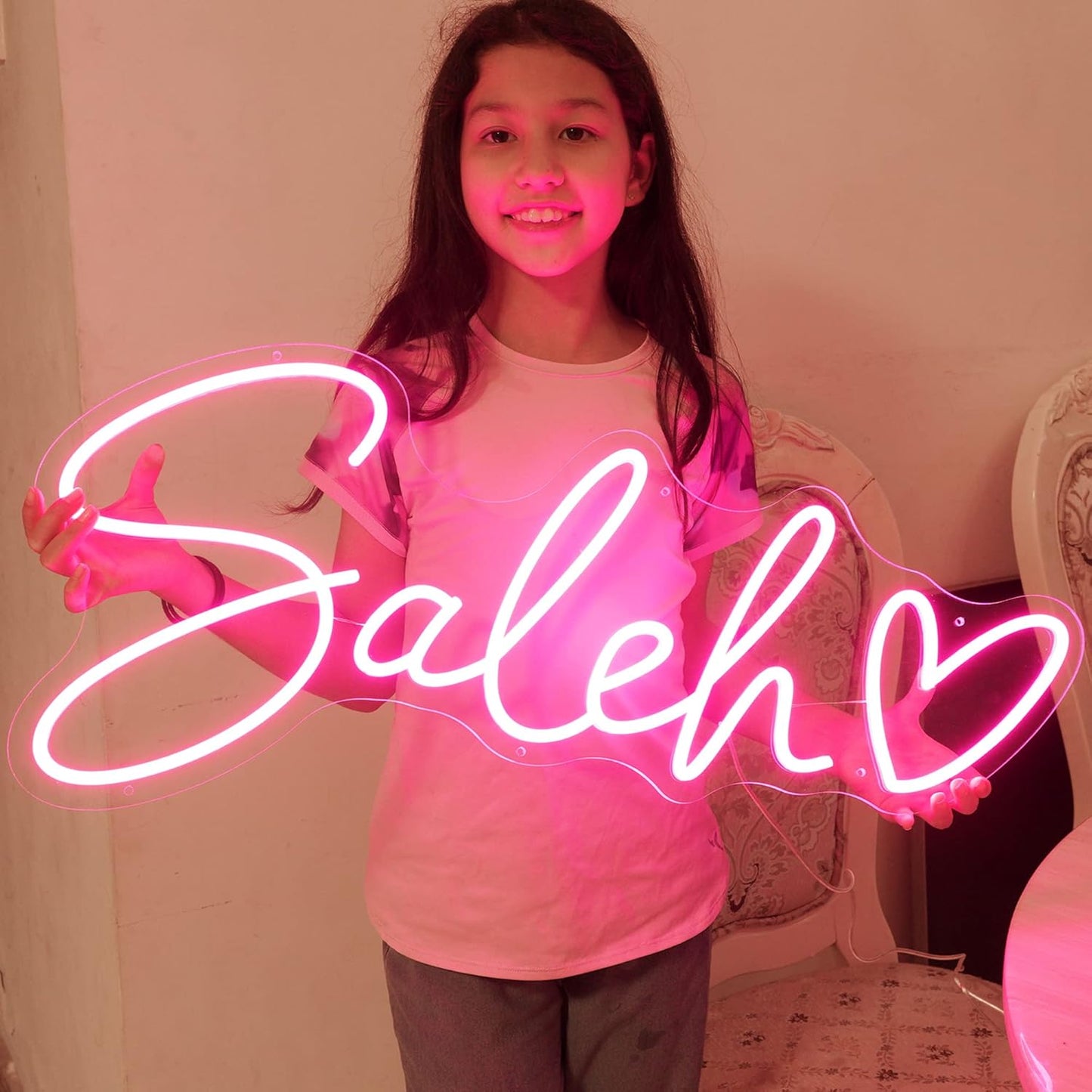 Custom Girl Name Neon Sign