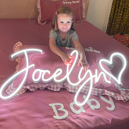 Custom Girl Name Neon Sign