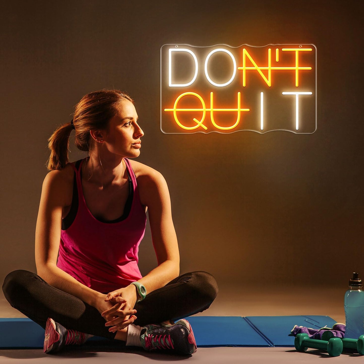 Don't Quit Neon Sign